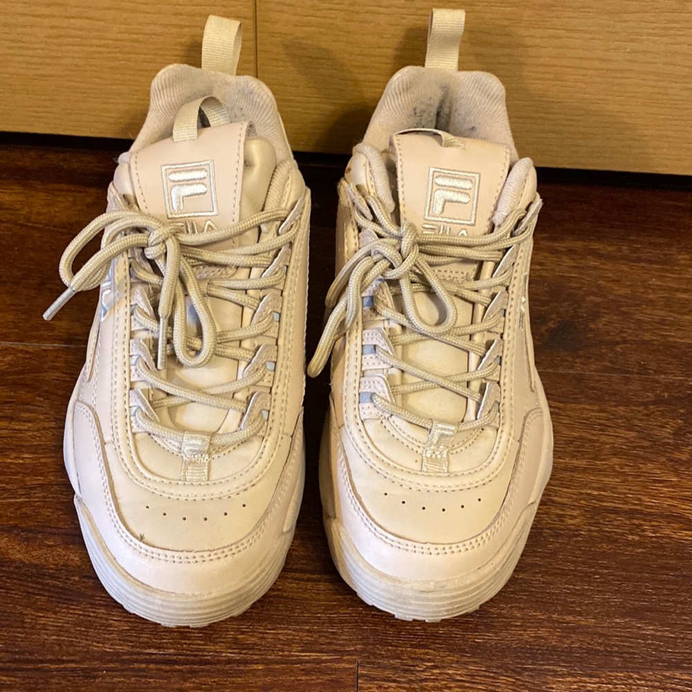 Light Pink Fila Shoes
